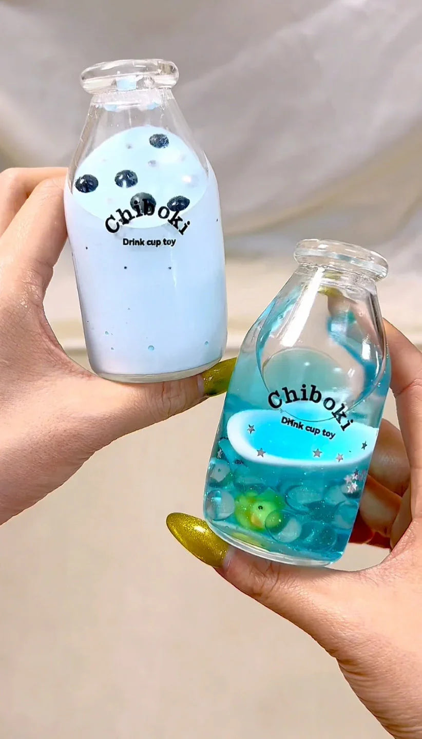 BubbleTea / Bathtub Bottle Squishy Fidget Toy