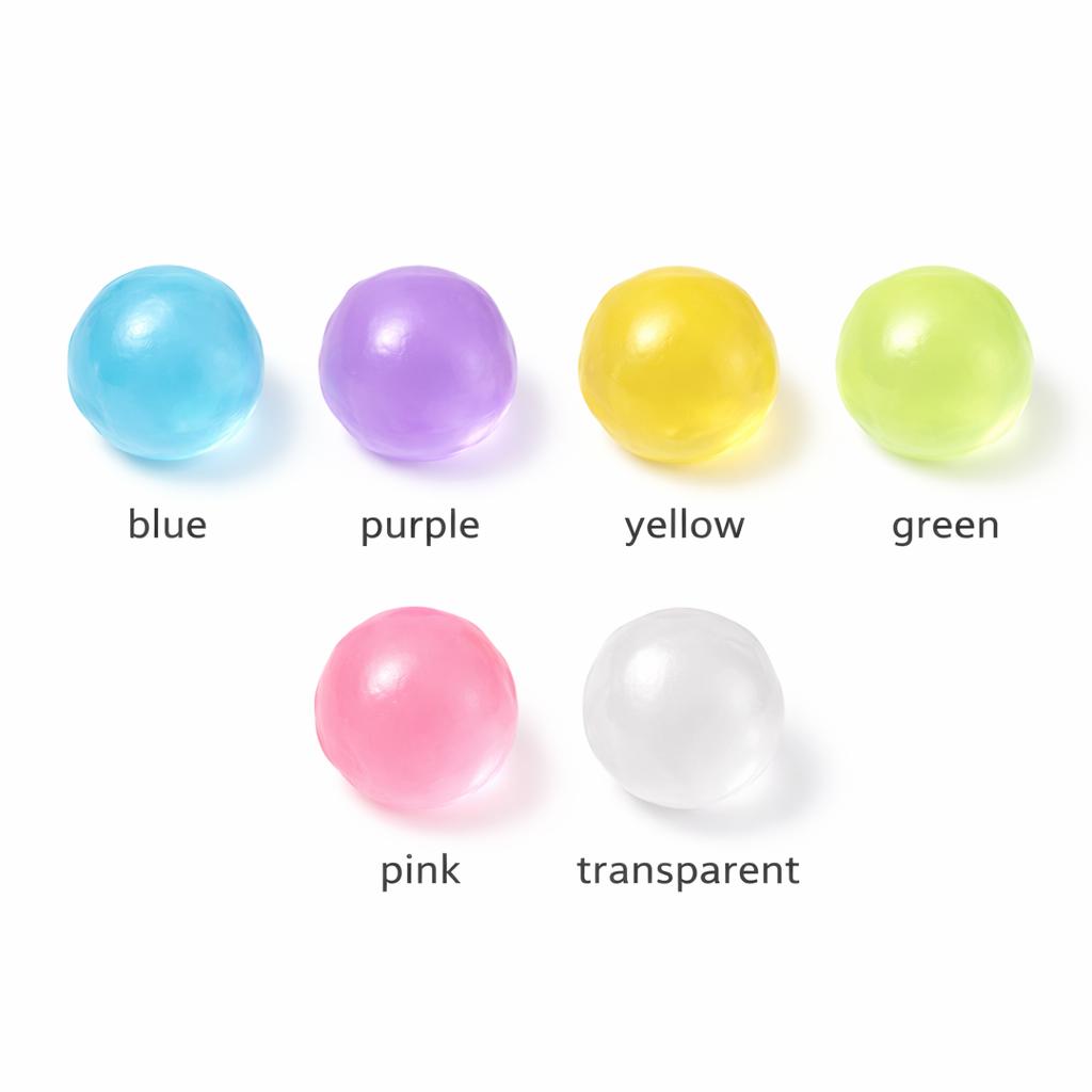 Coconut Oil Squishy Balls, 6cm Slow Rebound Stress & Anxiety Relief Fidget Toys | Available as Single Colors or 6-Pack Gift Box, Soft Sensory Toys for Relaxation & Gifts