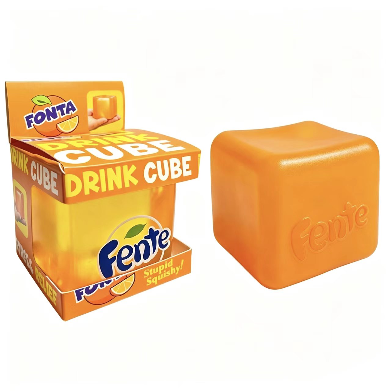 Slow Rebound Soda Ice Cube Squishy Drink Stress Relief Toy