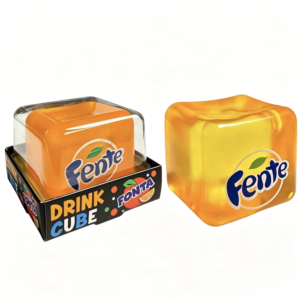 Slow Rebound Soda Ice Cube Squishy Drink Stress Relief Toy
